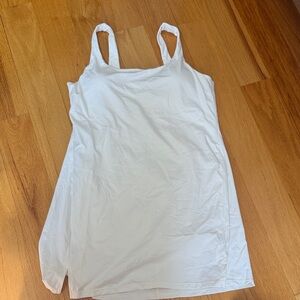 White athletic dress